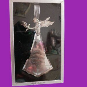 Angelic Reflections Inspirational  With Friend & Quote Ornament